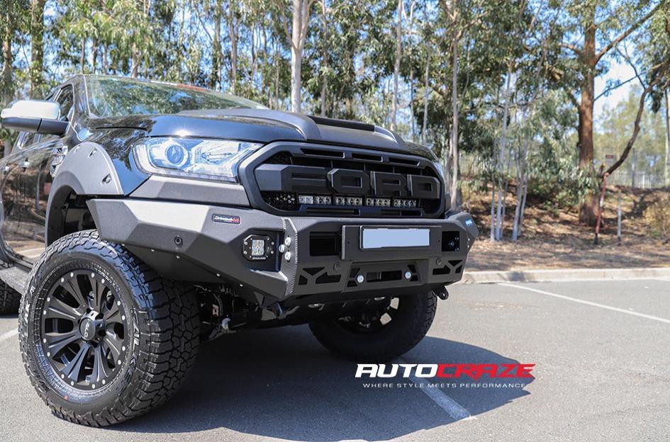 FORD RANGER HE901 SATIN BLACK DARK TINT